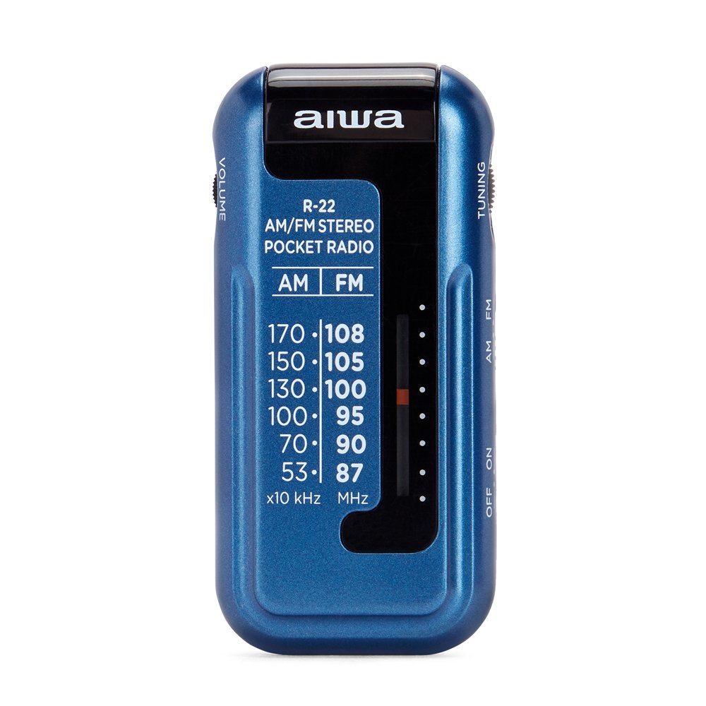 Radio Portátil Aiwa R-22bl Azul