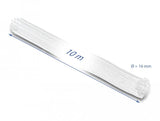 Delock 20814 Pasacables Blanco