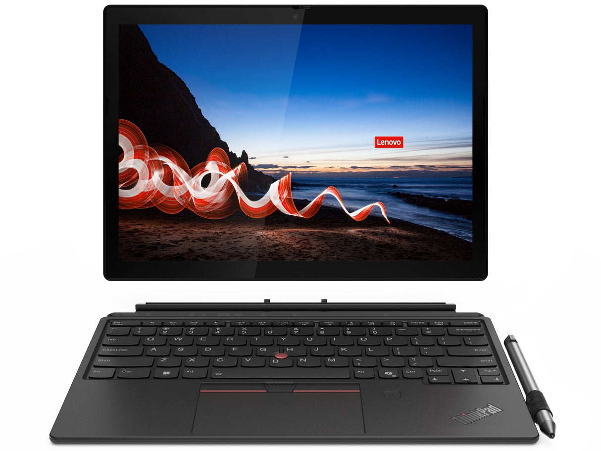 Lenovo Thinkpad X12 Detachable Gen 2 21lk Tableta Con Teclado Desmontable Intel Core Ultra 7 164u / Hasta 4.8 Ghz Vpro Enterprise Win 11 Pro Intel Graphics 16 Gb Ram 512 Gb Ssd Tcg Opal Encryption 2 Nvme 12.3" Ips Pantalla Táctil 1920
