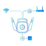 Camara Exterior Ip Wifi Tp-Link Tapo T65 Ip66 Ultra Definicion 3mp