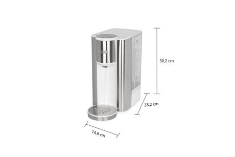 EAN 4011689186103 - Unold Ava tetera eléctrica 2,5 L 2600 W Plata, Blanco imagen 2