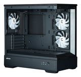 Caja Pc Zalman P30 Matx 3 X Vent 120mm Argb 2xusb 3.0 Negro S/N Fuente