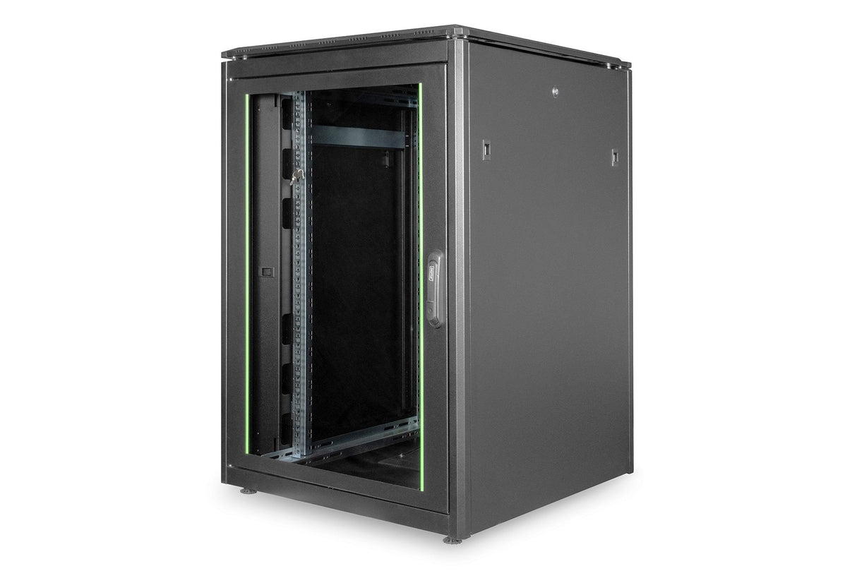 Digitus Dn-19 22u-8/8-B-1 Armario Rack Rack O Bastidor Independiente Negro