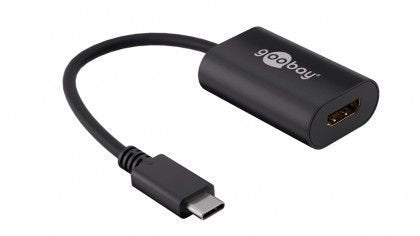 EAN 4040849385322 - Goobay 38532 Adaptador gráfico USB 3840 x 2160 Pixeles Negro imagen 1