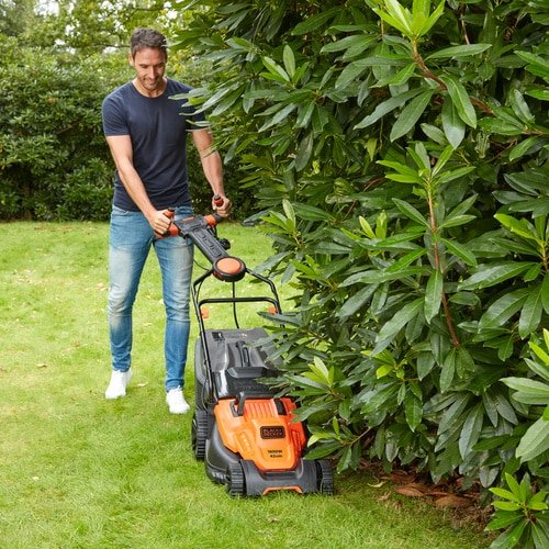 EAN 5035048682852 - Black & Decker BEMW481ES Cortacésped manual Corriente alterna Naranja imagen 6