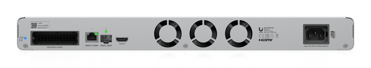 1u Unifi Protect Nvr With  Built-In Ai Event Analytics,