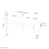 EAN 8717371444013 - Neomounts FPMA-W830BLACK soporte para TV 68,6 cm (27") Negro imagen 9