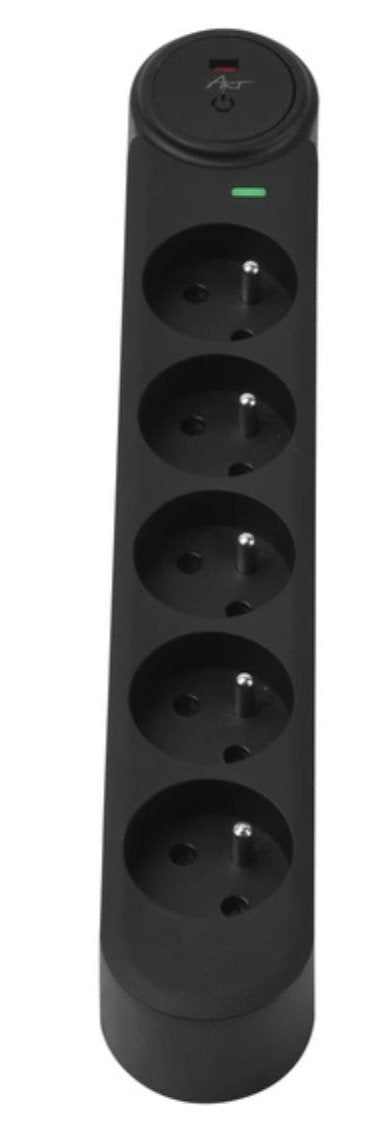 EAN 5906721172994 - ART F2100 base múltiple 1,5 m 5 salidas AC Interior Negro imagen 2