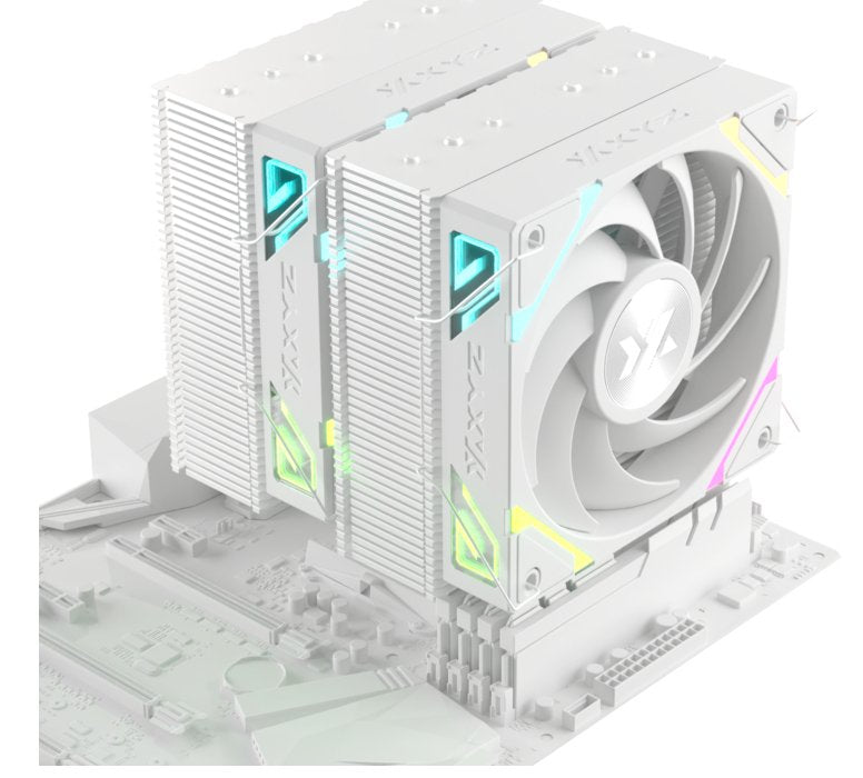 EAN 6978262010805 - XYZ X-AC-THERDUOW6 sistema de refrigeración para ordenador Procesador Refrigerador de aire 12 cm 1 pieza( imagen 11
