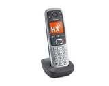 Gigaset E560hx Teléfono Dect/Analógico Gris, Plata Identificador De Llamadas