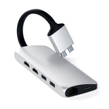 Satechi Type-C Dual Multimedia Adapter Silver