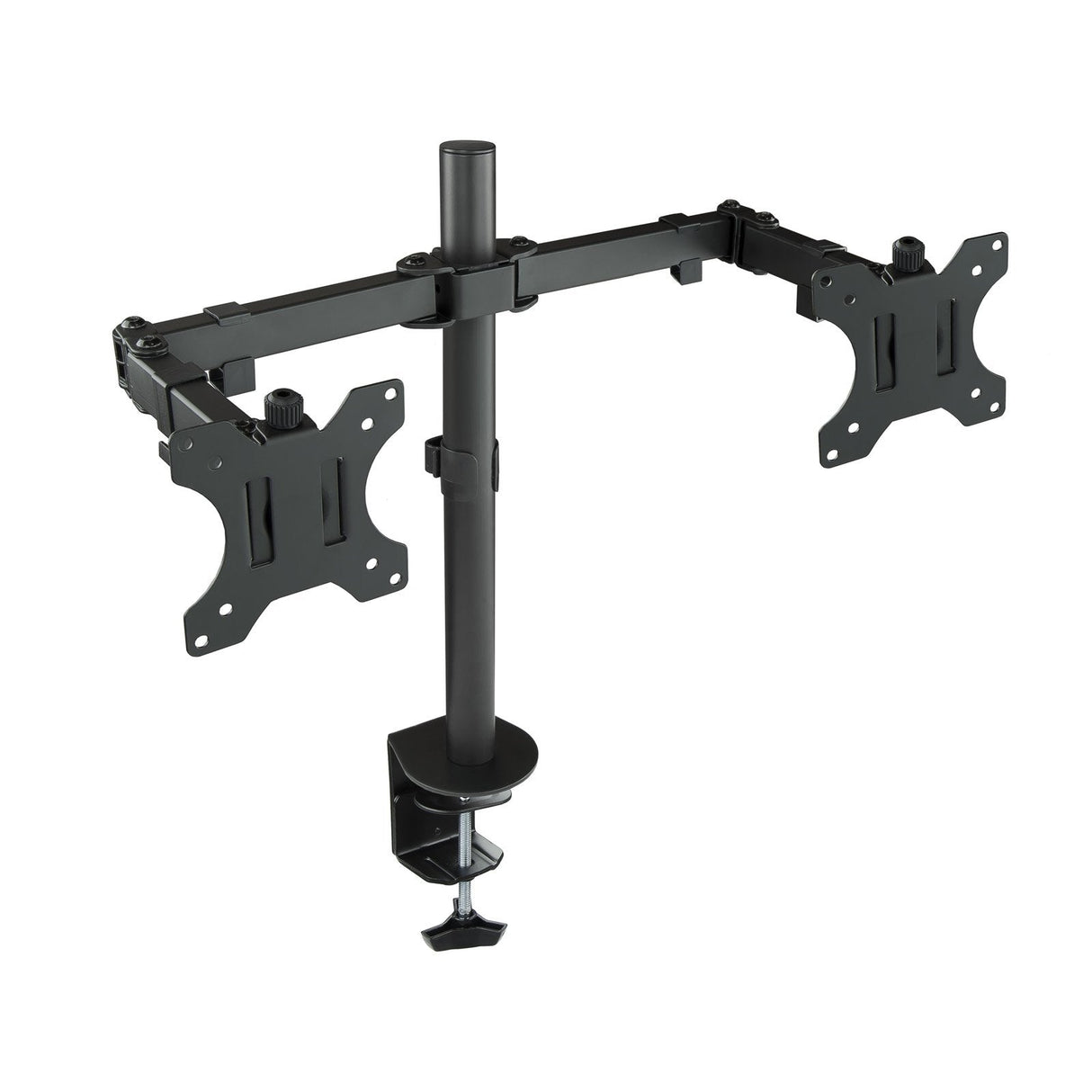 Tooq Soporte De Mesa Con Brazos Articulados Para 2 Monitores De 13"-32" - Giratorio E Inclinable - Gestion De Cables -