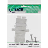 Adaptador De Fibra Óptica Inline Metal Duplex Lc/Lc Sm Funda De Cerámica Con Brida