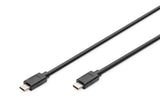 Assmann Electronic 1m, 2xusb-C Cable Usb 3.2 Gen 2 (3.1 Gen 2) Usb C Negro