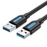 Cable Usb 3.0 Vention Conbf Usb Macho Usb Macho 1m Negro