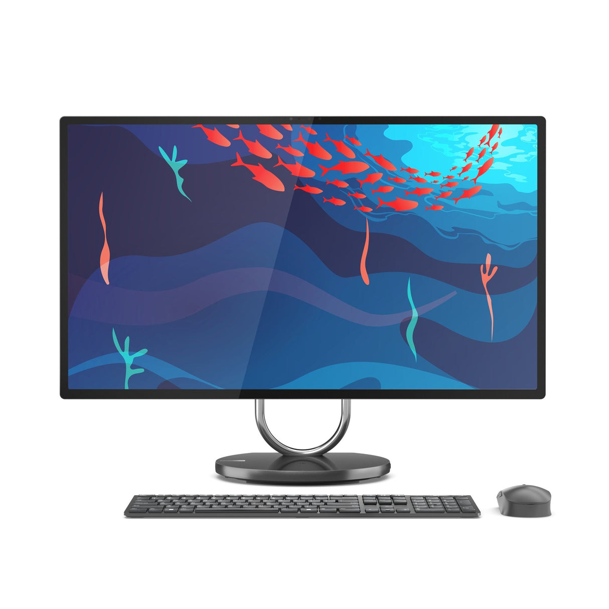 All In One Lenovo Yoga Aio 9 32irh8 Intel® Core I9 I9-13900h 80 Cm (31.5") 3840 X 2160 Pixeles Pc Todo En Uno 32 Gb Lpddr5-Sdram 1 Tb Ssd Nvidia Geforce Rtx 4050 Windows 11 Home Wi-Fi 6e (802.11ax) Gris
