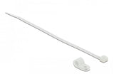Delock 18863 Presilla Brida Atornillada Nylon Blanco 10 Pieza(S)