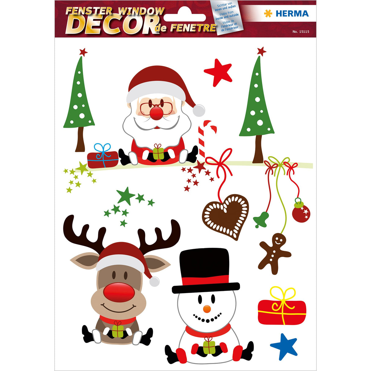 EAN 4008705155489 - HERMA 15548 etiqueta decorativa engomada Multicolor Desmontable 75 pieza(s) imagen 4