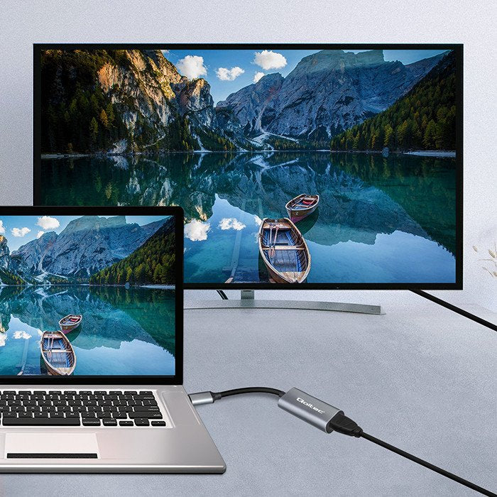 Adapter Aluminiowa Przejsciówka Usb-C Na Hdmi 4k 60hz 32awg