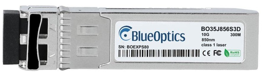 Blueoptics Bo35j856s3d Sfp+ 10gbase-Sr Mm 300m Lc-D F. Meraki Ma-Sfp-10gb-Sr