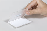 Durable Click Fold - Placa Identificativa - Para 54 X 90 Mm - Magnet - Transparente (Paquete De 10)