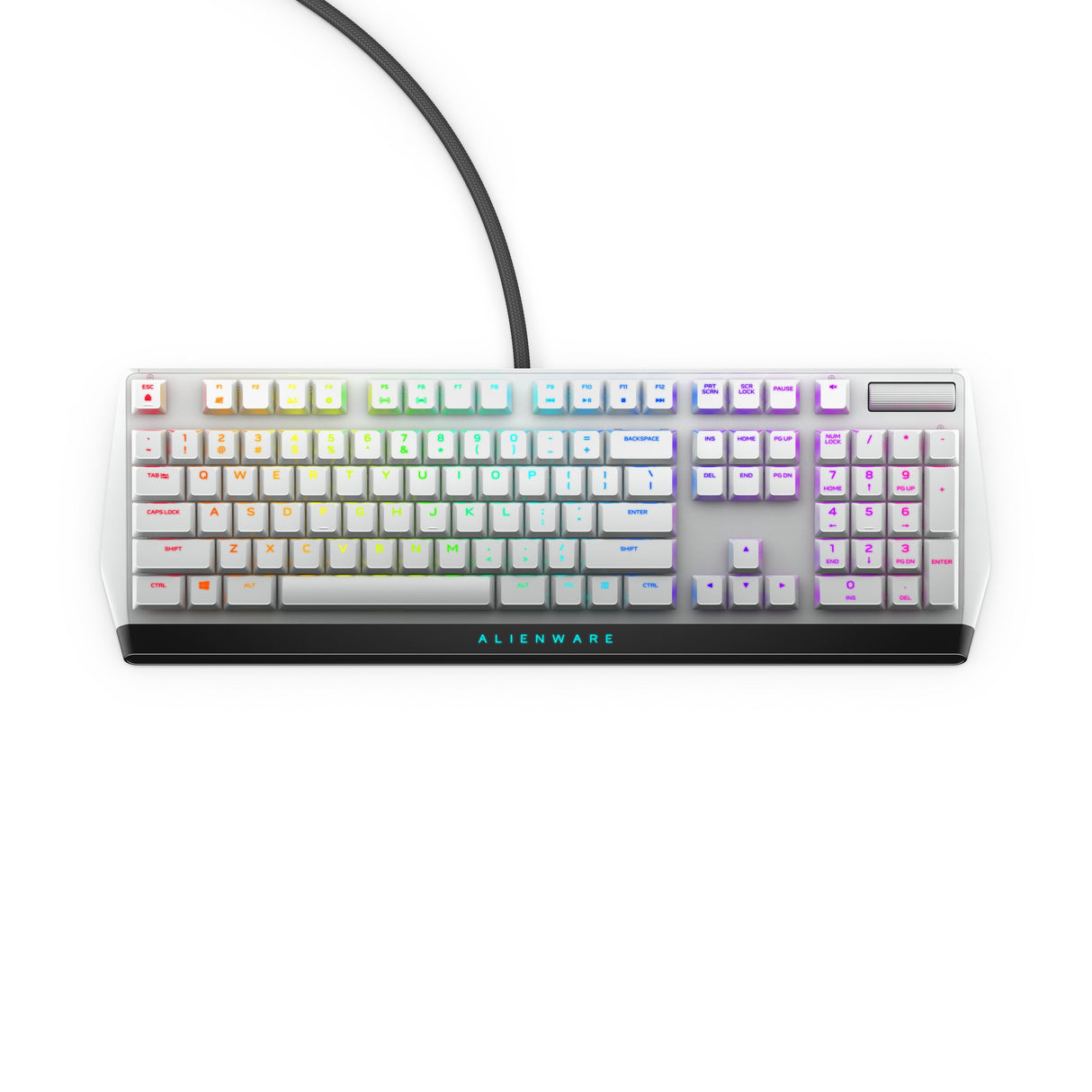 EAN 0884116349419 - Alienware AW510K teclado Juego USB Negro, Blanco imagen 3