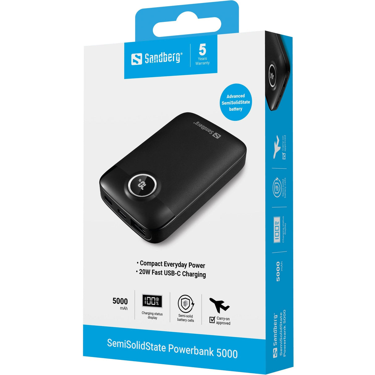 Semisolidstate Powerbank 5000