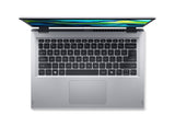Acer Aspire Ag14-32p-328w Intel Core 3 N355 Ordenador Portátil 35,6 Cm (14) Wuxga 8 Go Ddr5-Sdram 512 Go Ssd Wi-Fi 6 (802.11ax) Windows 11 Home Plateado