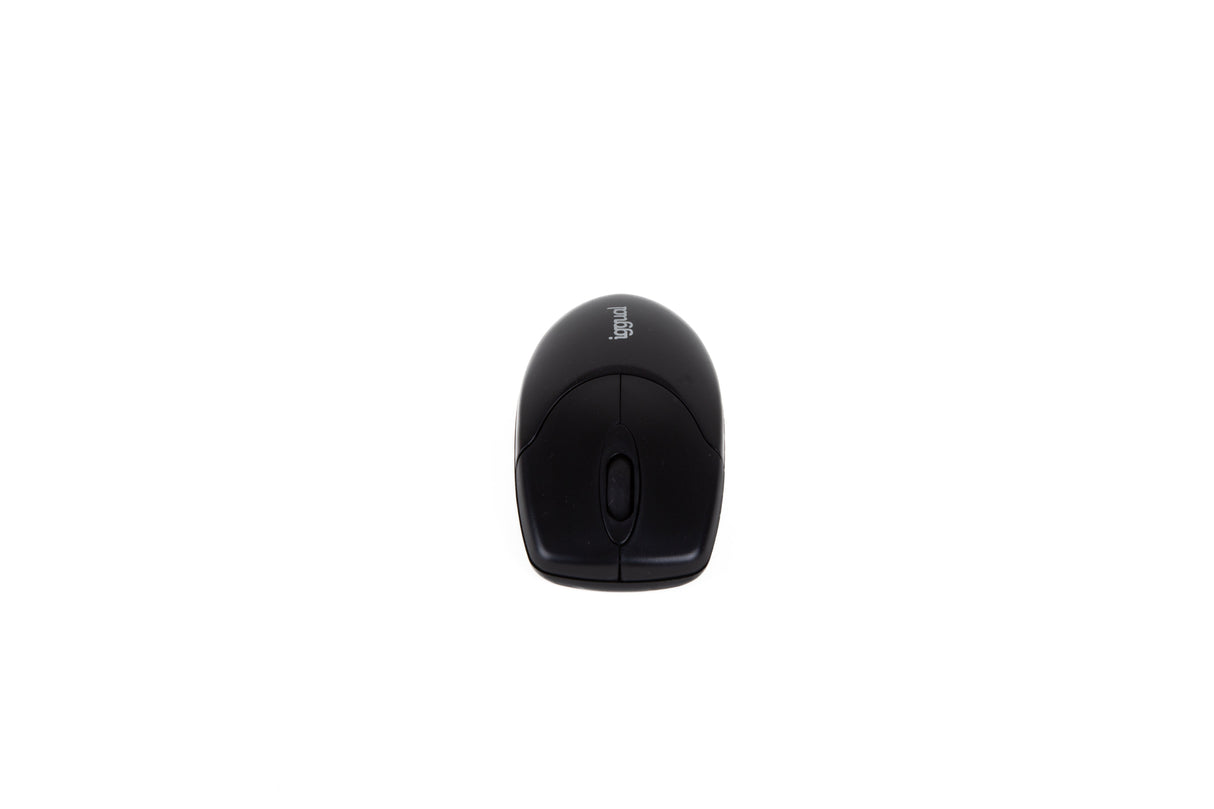 Iggual Ratón Inalámbrico Wom-Basic2-1000dpi Negro