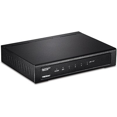 EAN 0710931140309 - Trendnet TEG-S51SFP switch No administrado Gigabit Ethernet (10/100/1000) Negro imagen 1