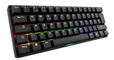 Sharkoon Skiller Sgk50 S4 Gen2 Pbt, Teclado De Juegos Negro, De-Layout, Gateron G Pro 3.0 Amarillo 4044951041930