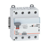Legrand 411966 Dx3 Fi-Schalter 40a 4-Polig 30ma Typ B 400vac N-Links 4te