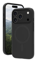 Dbramante1928 Nuuk Pro Ms Carcasa Trasera Para Teléfono Móvil Grueso Compatibilidad Con Magsafe Plástico Negro Para Apple Iphone 17 Pro