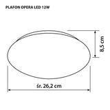 Activejet Aje-Opera Plafón Led 12w