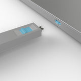 EAN 4002888404655 - Lindy 40465 bloqueador de puerto Bloqueador de puerto + clave USB Tipo C Azul Acrilonitrilo butadieno est imagen 4