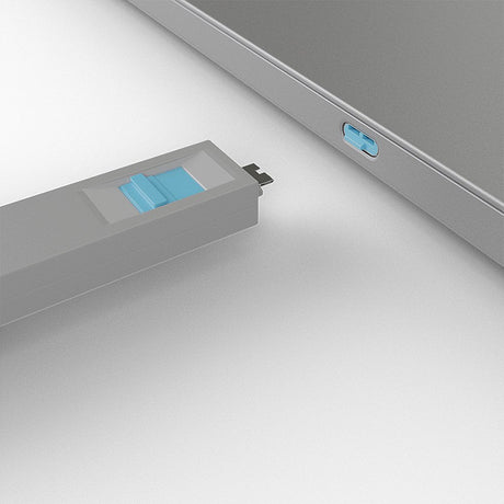 EAN 4002888404655 - Lindy 40465 bloqueador de puerto Bloqueador de puerto + clave USB Tipo C Azul Acrilonitrilo butadieno est imagen 4
