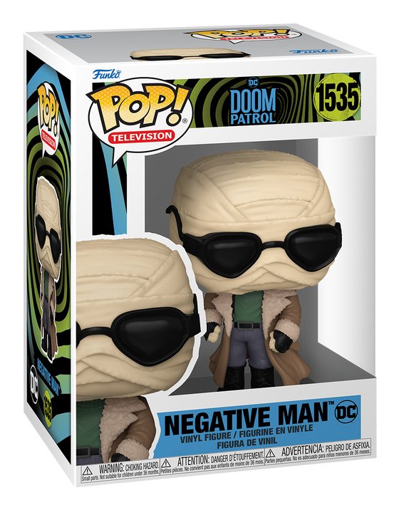 Funko Pop Dc Comics Doom Patrol Larry Trainor Negative Man 75895