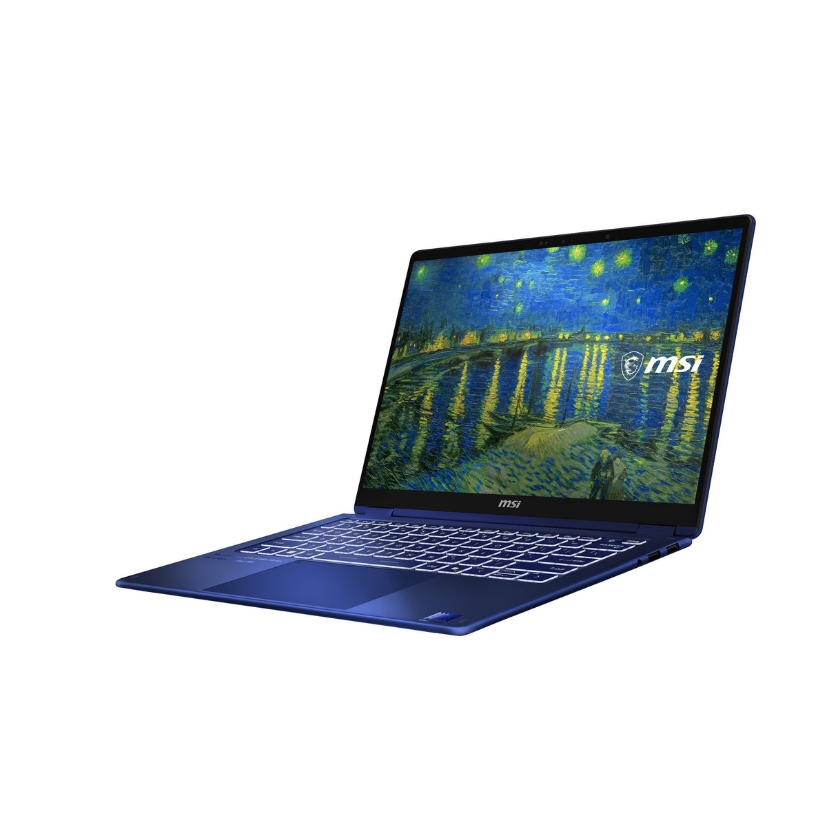 Msi Prestige 14 Flip Ai+ Starry Night Over The Rhone-261fry Copilot+ Pc Intel Core Ultra X9 378h Hybride (2-En-1) 35,6 Cm (14) Pantalla Táctil Full Hd+ 32 Go Lpddr5x-Sdram 1 To Ssd Wi-Fi 7 (802.11be) Windows 11 Home Negro, Azul