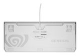 Genesis Thor 230 Tkl Teclado Juego Usb + Rf Wireless + Bluetooth Qwerty Blanco