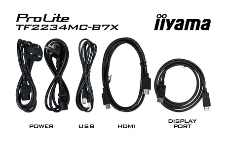 EAN 4948570118366 - iiyama ProLite TF2234MC-B7X pantalla para PC 54,6 cm (21.5") 1920 x 1080 Pixeles Full HD LED Pantalla tác imagen 11
