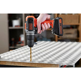 EAN 5035048695258 - Black & Decker BCD003C2K-QW taladro 1400 RPM Sin llave Negro, Rojo imagen 5