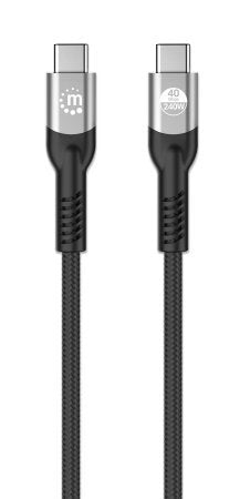 EAN 0766623356374 - Manhattan 356374 cable USB USB4 Gen 3x2 1 m USB C Negro imagen 4