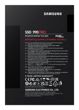 Disco Ssd Samsung 990 Pro 1tb M.2 2280 Pcie 4.0 Compatible Con Ps5 Y Pc Full Capacity