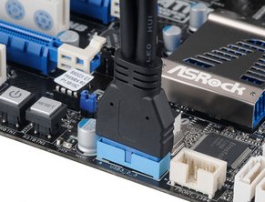 Akasa Adapterkabel Intern Usb 3.0 Zu Extern Usb-A Adapter-Kabel Von Internem Zu Externem Usb3.0