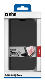 Sbs Wallet Stand Galaxy S26 Schwarz