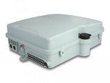 Lwl Verteilerbox Für Innen- Und Aussenbereich Ip65 Wasserfest Abschliessbar 24 Port Grau