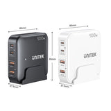 EAN 4894160051066 - UNITEK P1229ABK01-EU 100w Universal Negro, Blanco Corriente alterna Carga rápida Interior imagen 13