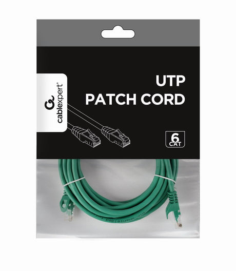 EAN 8716309093170 - Gembird PP6U-5M cable de red Verde Cat6 U/UTP (UTP) imagen 2