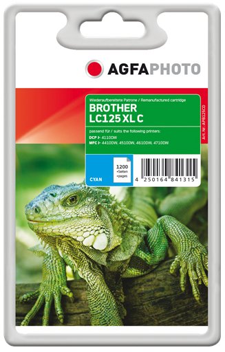 EAN 4250164841315 - AgfaPhoto APB125CD cartucho de tinta Cian imagen 1