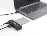Delock 64253 Convertidor Usb Type-C Para 1 X Ssd M.2 O 1 X Sata Ssd / Hdd